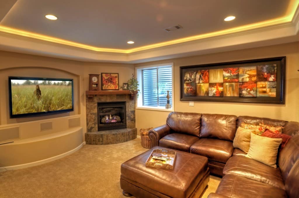 basement lighting